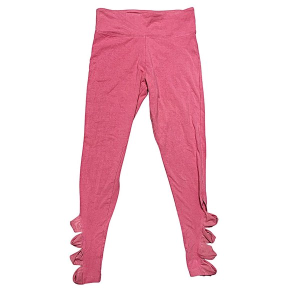 Victoria's Secret VSX Twist Mesh Cut-Out Leggings in Rose - Picture 3 of 10